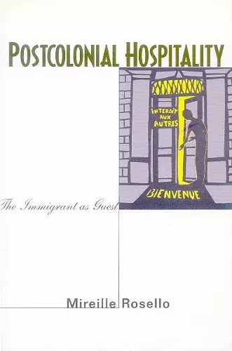 Postcolonial Hospitality cover