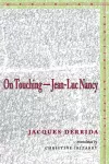 On Touching—Jean-Luc Nancy cover