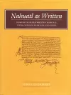 Nahuatl as Written cover