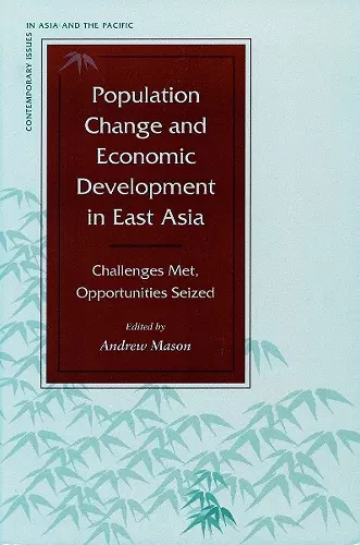 Population Change and Economic Development in East Asia cover