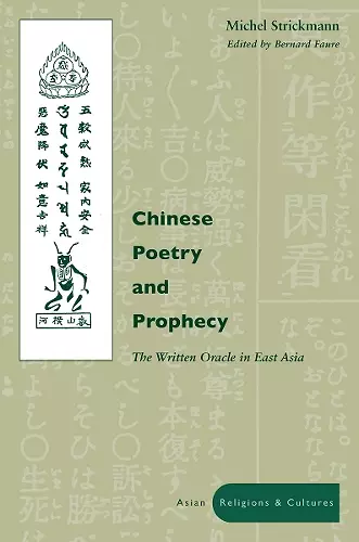 Chinese Poetry and Prophecy cover