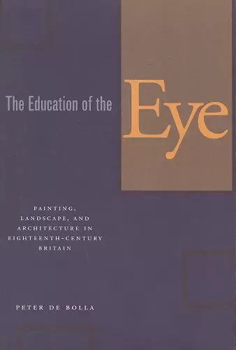 The Education of the Eye cover