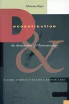 Deconstruction and the Remainders of Phenomenology cover