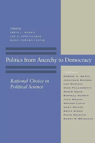 Politics from Anarchy to Democracy cover