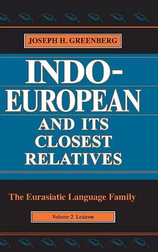 Indo-European and Its Closest Relatives cover