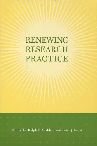 Renewing Research Practice cover