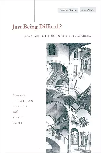 Just Being Difficult? cover