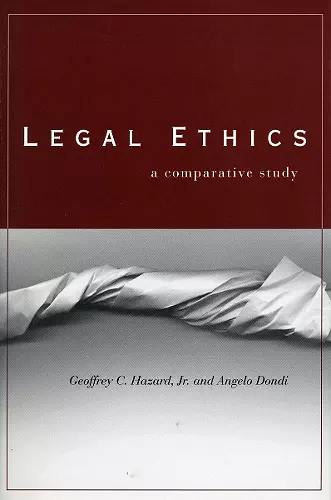 Legal Ethics cover