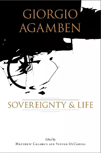 Giorgio Agamben cover