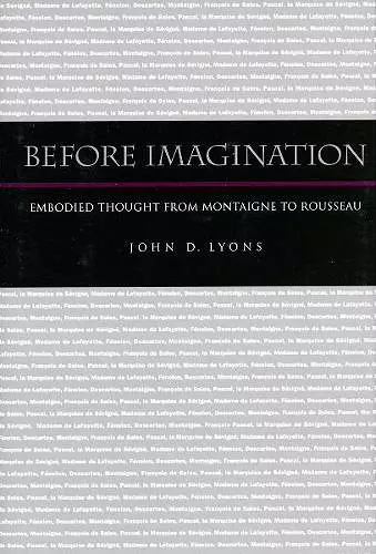 Before Imagination cover