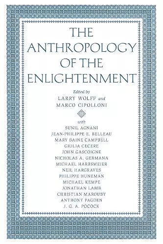 The Anthropology of the Enlightenment cover