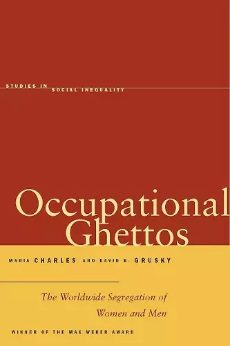 Occupational Ghettos cover