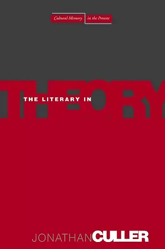 The Literary in Theory cover