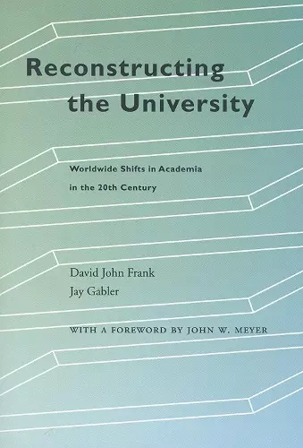 Reconstructing the University cover