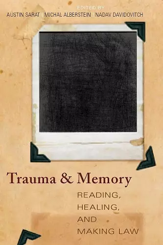 Trauma and Memory cover