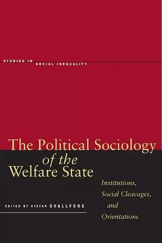 The Political Sociology of the Welfare State cover