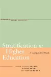 Stratification in Higher Education cover