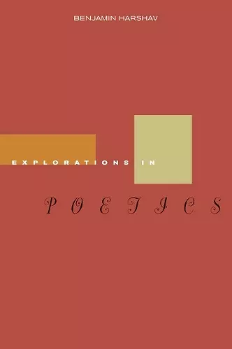 Explorations in Poetics cover