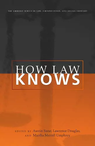 How Law Knows cover