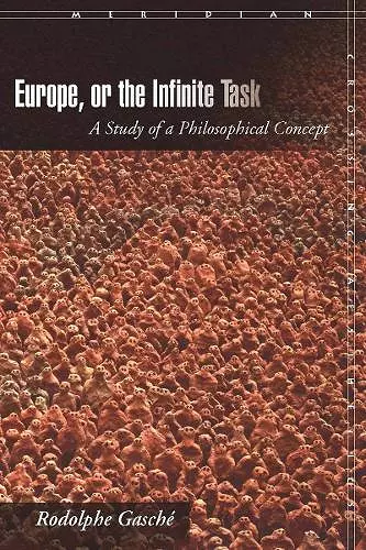 Europe, or The Infinite Task cover