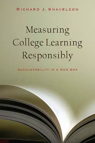 Measuring College Learning Responsibly cover