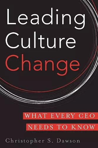 Leading Culture Change cover