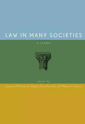 Law in Many Societies cover