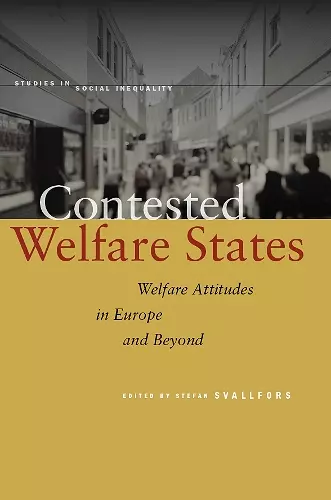 Contested Welfare States cover