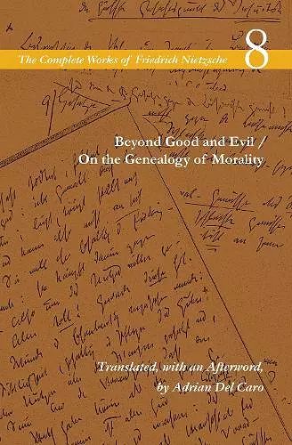 Beyond Good and Evil / On the Genealogy of Morality cover