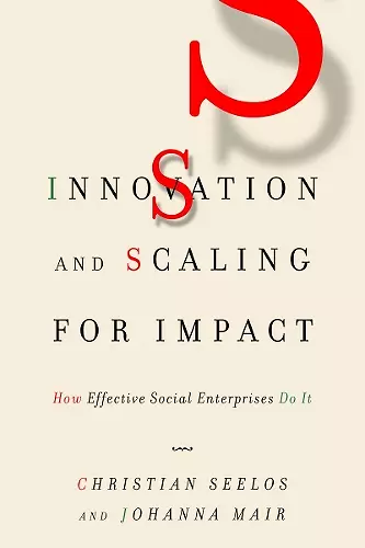 Innovation and Scaling for Impact cover