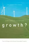 Can Green Sustain Growth? cover