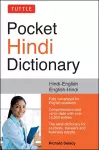 Tuttle Pocket Hindi Dictionary cover