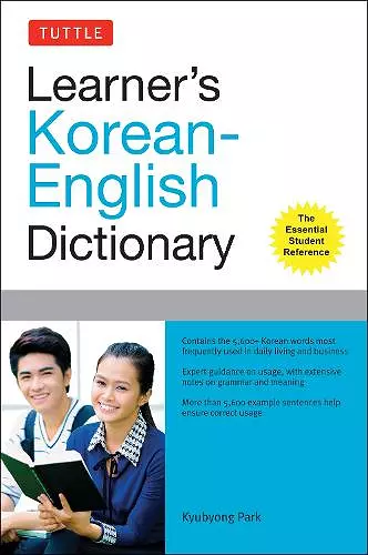 Tuttle Learner's Korean-English Dictionary cover