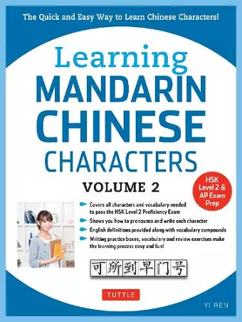 Learning Mandarin Chinese Characters Volume 2 cover