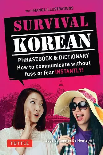 Survival Korean Phrasebook & Dictionary cover