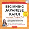 Beginning Japanese Kanji Language Practice Pad cover