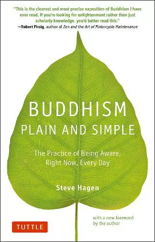 Buddhism Plain and Simple cover