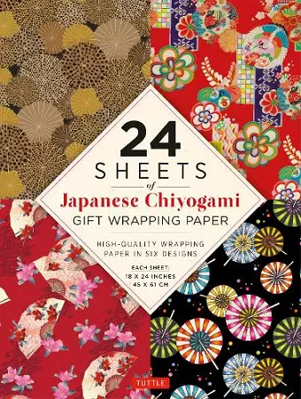 Japanese Chiyogami Gift Wrapping Paper - 24 Sheets cover