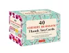 Cherry Blossoms, 40 Thank You Cards with Envelopes cover
