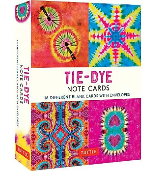 Tie-Dye, 16 Note Cards cover