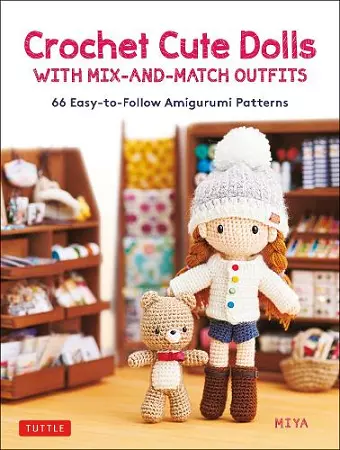 Crochet Cute Dolls with Mix-and-Match Outfits cover