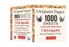 Origami Paper Chiyogami 1,000 sheets 2 3/4 in (7 cm) cover