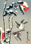 Journal Sparrows and Camellia in Snow by Hiroshige, Lined PB cover