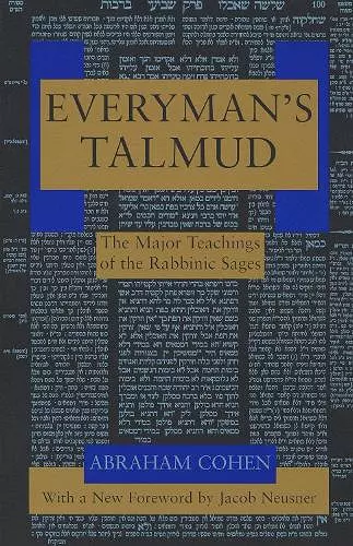 Everyman's Talmud cover