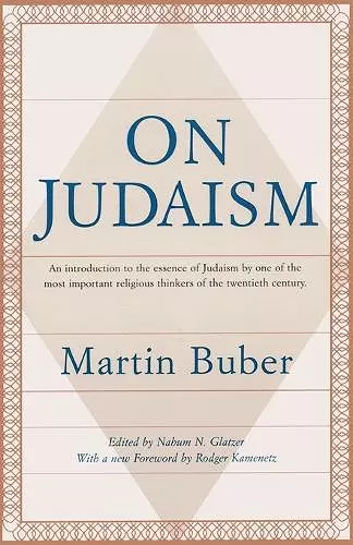 On Judaism cover