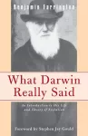 What Darwin Really Said cover