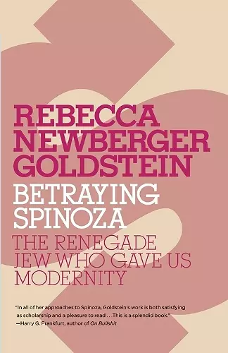 Betraying Spinoza cover