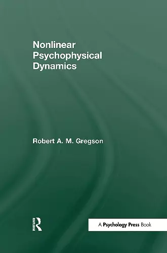 Nonlinear Psychophysical Dynamics cover