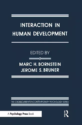 Interaction in Human Development cover