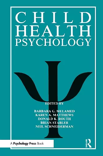 Child Health Psychology cover